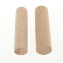 10Pcs Wood Dowel Rod Wooden Dowels - 28mm Thick Wooden Dowels for Crafts - Wood