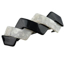 Womens Automatic Patchwork Acetate France French Hair Barrette Hairpin Clip
