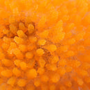 Aquarium Tank Orange Silicone Artificial Sea Anemone Coral Ornament 2 inch B6J2