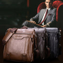 Leinasen Men Handbag Briefcase Men'S Shoulder Bag Male Messenger Bags Desig J5N5