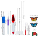 Magic DIY Embroidery Pen Sewing Tool Kit Punch Needle Sets 100 Threads_AUA Hn