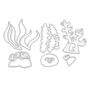 5pcs DIY Ocean Series Cutting Dies Stencil Scrapbook Embossing Craft(MS301)