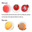 Beauty Sponge 6Pcs/Set Macarons Foam Cosmetics Makeup Blender - For Liquid
