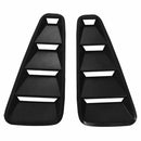 2pc 2005-2014 for Ford Mustang 1/4 Quarter Side Window Louvers Scoop Cover