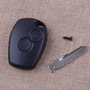 Remote 2 Button Key Fob Shell Case for Renault Clio DACIA Logan Replacement