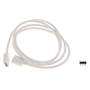 2 X 4-pin RGB Extension Cable Wire Connector For 5050