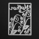 Flower Frame Metal Cutting Dies Stencils DIY Scrapbooking Paper Craft Card