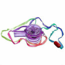 Flashing Whistle  Colour Lanyard LED Light Up Fun In the Dark Party Rave H1 D1Q7
