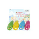 4PCS Creative Smile Face Toothbrush Cover Holder Case Suction Cup Bath Travel 3c