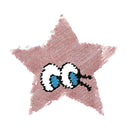 stars eyes patches reversible change color sequins sew on patches for clothesâ„–[
