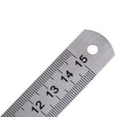 Amazing 15cm Double Side Stainless Steel Measuring Straight Ruler  Tool HIES