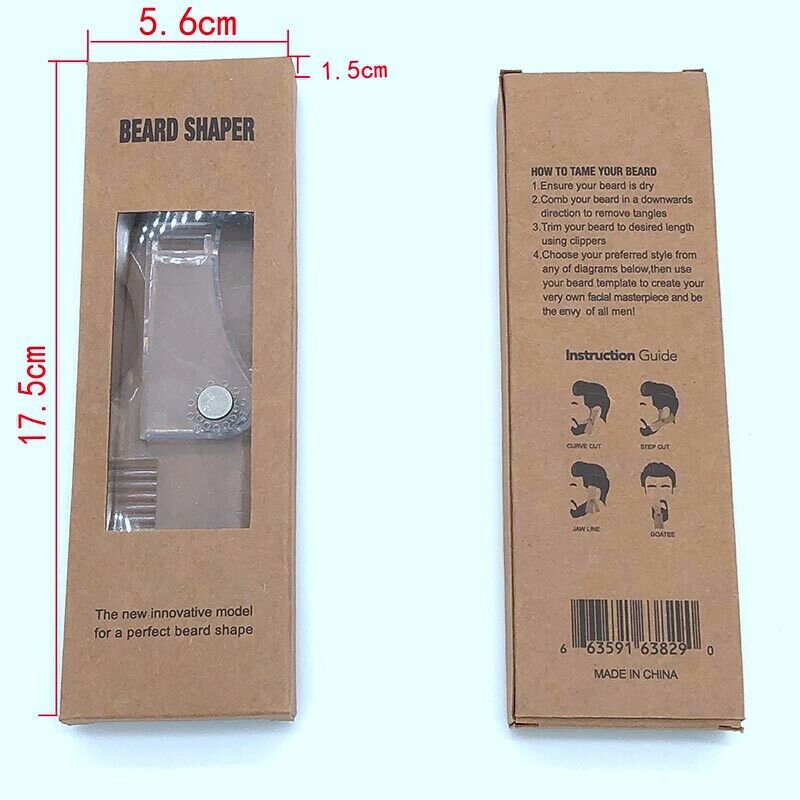 New Rotating Beard Styling Comb Can Be Adjusted At Different Angles Of Bear F1S6