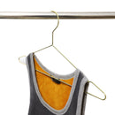 Metal Strong Clothes Coat Dress Hangers Pack of 10 Chromium-Plated Non-Slip