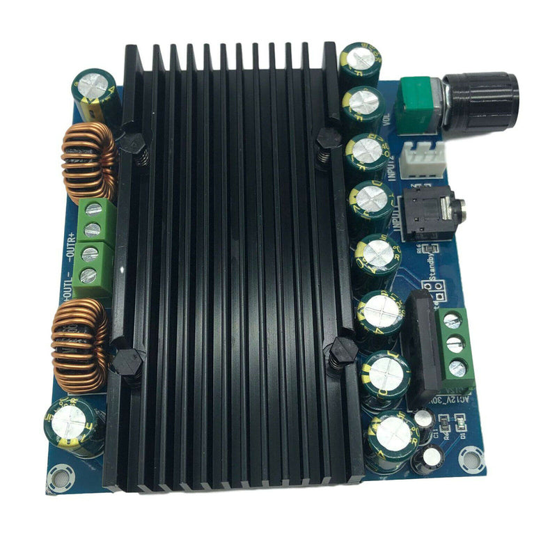 AC 12V 28V Audio Amplifier Board, 210W+210W Digital Audio Amp Module Dual