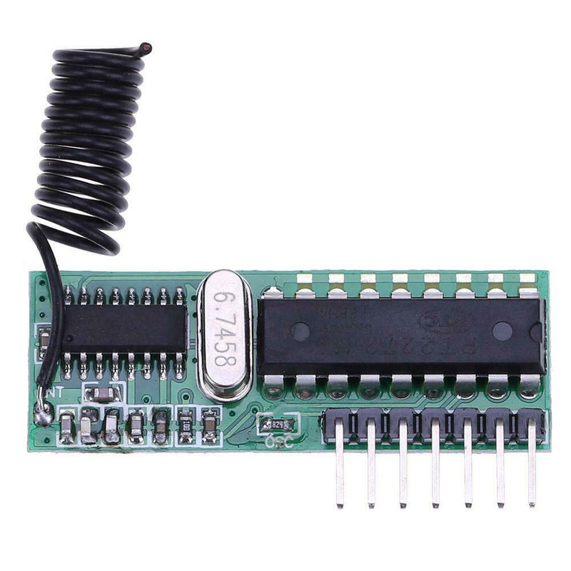 Wireless Superheterodyne Decoding Receiver Transmitter Module Kit 433Mhz