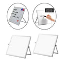 2pcs Kids Dry Erase White Board MessageBoard Durable to Do List Board 15x20cm