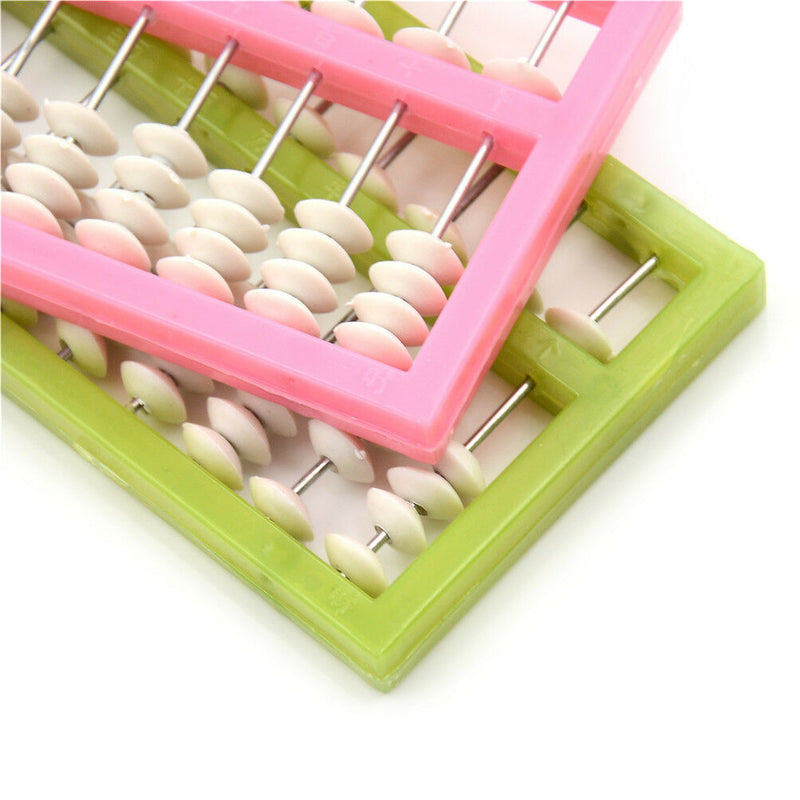 Plastic Abacus Arithmetic Tool Kid's Math Learn Aid Caculating Toys Gifts  Z