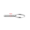 2PCS Stainless Steel Bimini Top Quick Release Pins Hardware for Boat/Yachts