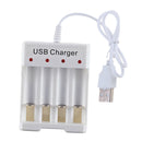 MagiDeal 4 Slot AAA Battery Charger For NiMh NiCd Rechargeable Batteries