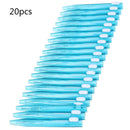 20Pcs Push-Pull Interdental Brush Oral Hygiene Toothpick Tooth Cleaning Floss