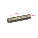 5Pcs/Set Anet A8 1.75Mm Teflon Throat Tube 0.4Mm Extruder Nozzle Print Head X6K1