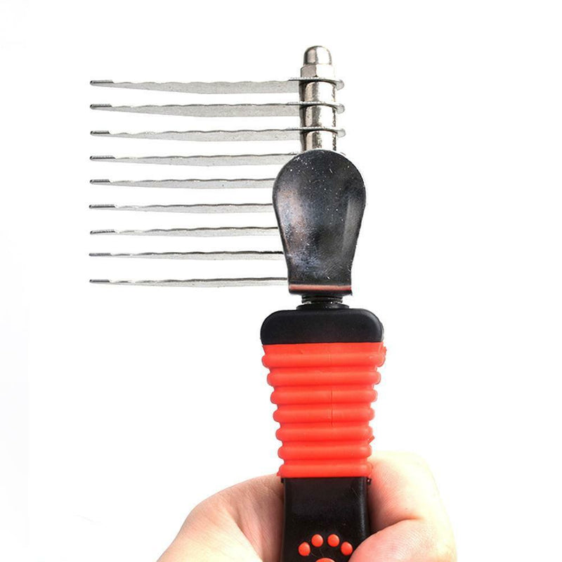 Pet Cat Dog Long Hair Deshedding Comb Grooming Brush Rakes Tool Pet Supplies