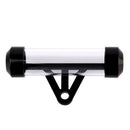 Black Waterproof Motorcycle Motorbike Tube Tax Disc Cylindrical Holder +Scre