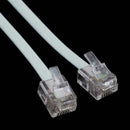 1-Pack 6FT Line Cord Cable 6P6C RJ12 RJ11 DSL Modem Phone Telephone Landlin K7D0
