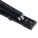 2X(Black Good Quality Heavy Duty Long Arm Metal Stapler 20 Sheets Capacity