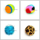 14Pcs/set Creative Pet Cat Toys Set Mice Balls Catnip Pet Kitten Play Ball N6J1