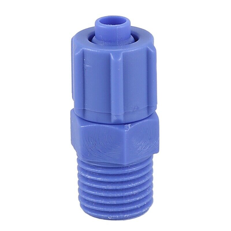 5Pcs 1 / 4BSP External Pneumatic Air Hose Quick Connector 8mm OD