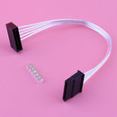 7.87inch 20cm SATA Power Extension Adapter Cable for PC Computer Hard Drive SSD