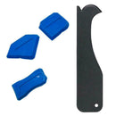 4Pcs/Set Silicone Sealant Finishing Tools Smoothing Tool Kit. DIY Caulking
