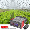 AC110-220V Dual LCD Temperature Humidity Controller Thermostat STC 3028 K4D8