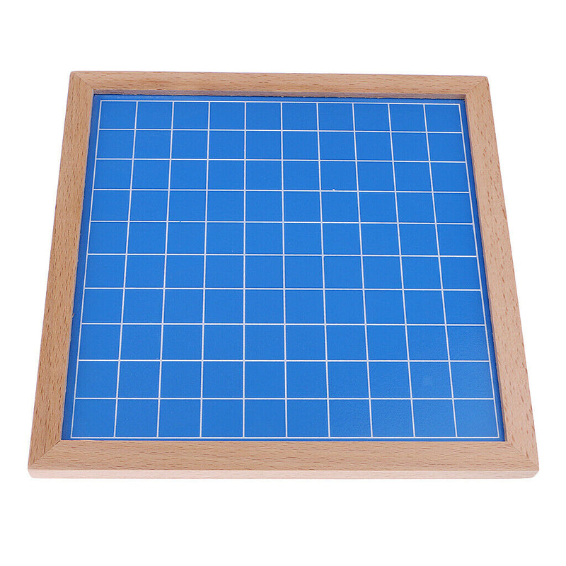Montessori Hundred Board 1-100 Consecutive Numbers Educational Wooden Toys