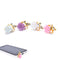 2PCS 3.5mm Rose Crystal Anti Dust Cap Earphone Jack Plug Stopper Cell Phone LJ
