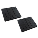 2x EVA Router Bit Storage Tray Holder for 110 Bits 60x 1/4" and 50x 1/2"