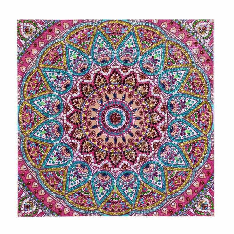 5D DIY Special Shaped Diamond Painting Color Flower Cross Stitch Embroidery