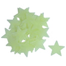 35 x Mini stars phosphorescent Wall Stickers fluorescent Glow musk phosphor