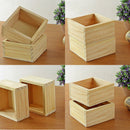 Wooden Garden Flower Herb Planter Succulent Pot Trough Box Plant Bed Case KXL