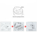 14pcs Golf Bag Clip On Putter Clamp  Keeper Ball Marker Black