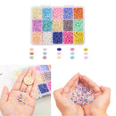 7500pcs 3mm Small Round Glass  Beads DIY Making Bracelet Necklace