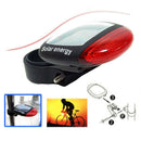Waterproof Solar Power LED Bicycle Rear Lamp Bike Tail Safety Warning Light