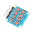 Matrix 8 Keypad Keyboard Board Module 8 Button Tactile Switch for Arduino b+