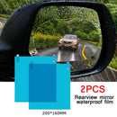 2pcs/Set Anti Fog Car Side Window Mirror Clear Film Waterproof Protective Film