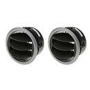 2x 360 AirConditioner Outlet Vent Grille Deflector Dash For 05-13 Suzuki SX4