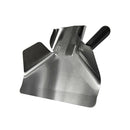 2pcs Stainless Steel Food Shovel Chip Bagger Fry Scoop Single+Double Handle