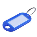 Key Ring Tags (50PCS blue) X4S4