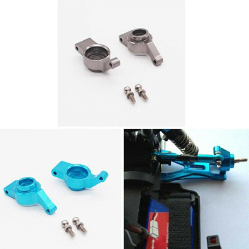 2 Pcs Upgrade Metal Rear Wheel Hub for WLtoys A959-B A969 A979 K929 RC Car, W6J2