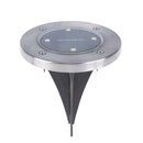 Waterproof Solar Powered 4LED Ground Light Outdoor Garden Yard Decor Lamp